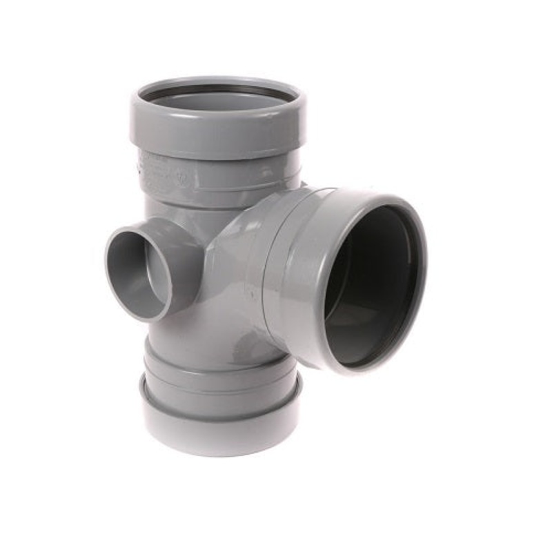 110MM 92.5 TRIPLE SOCKET SOIL BRANCH