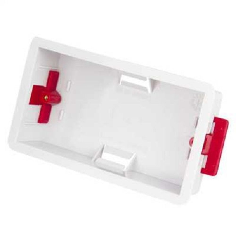 2 GANG 35MM DEEP DRY LINING BOX