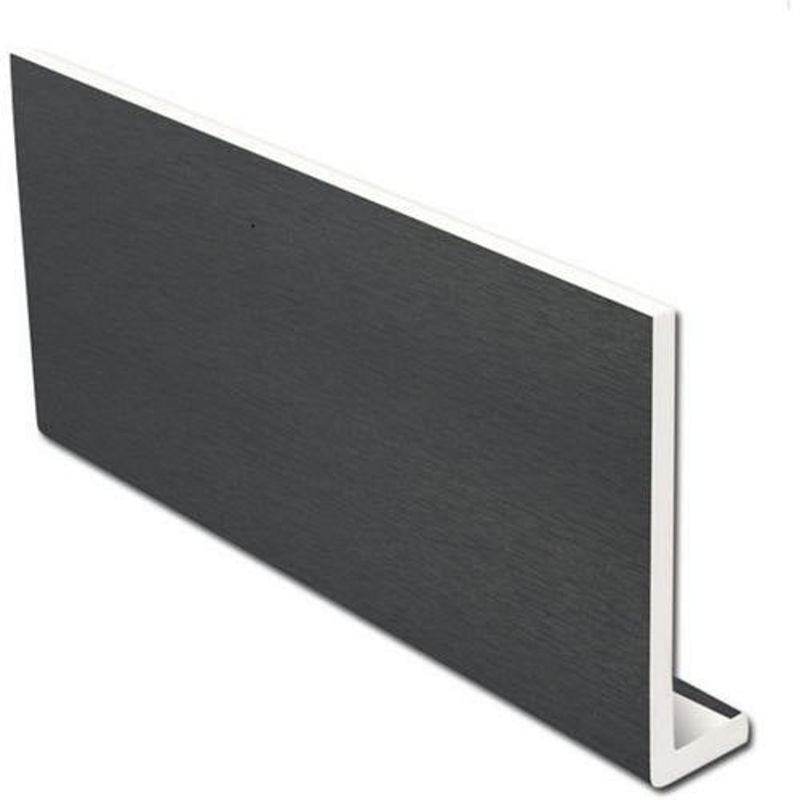 200mm Fascia  Board 9mm|Black|Grey