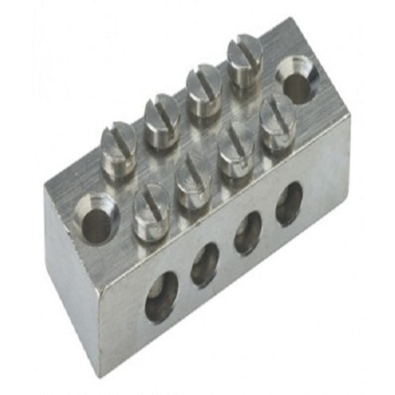 4 WAYS EARTH BLOCKS (NICKEL PLATED)