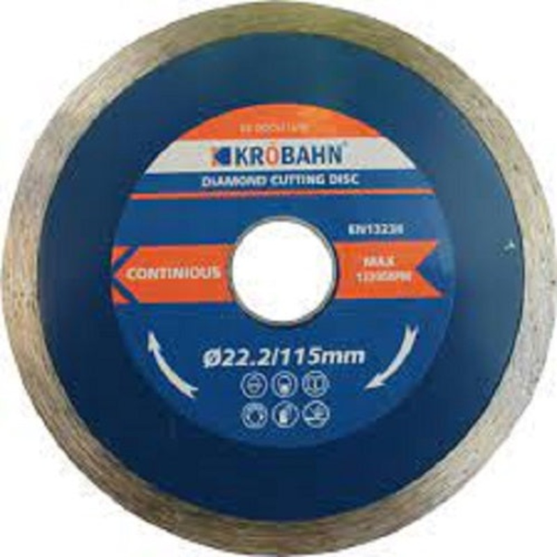 Diamond Cutting Disc Continuous – 115×22.2×1.8mm