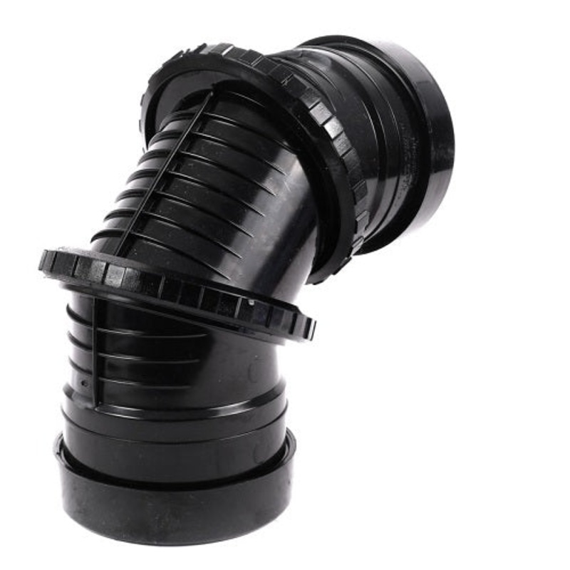 SOIL ADJUSTABLE BEND 0 – 90|Black|Grey