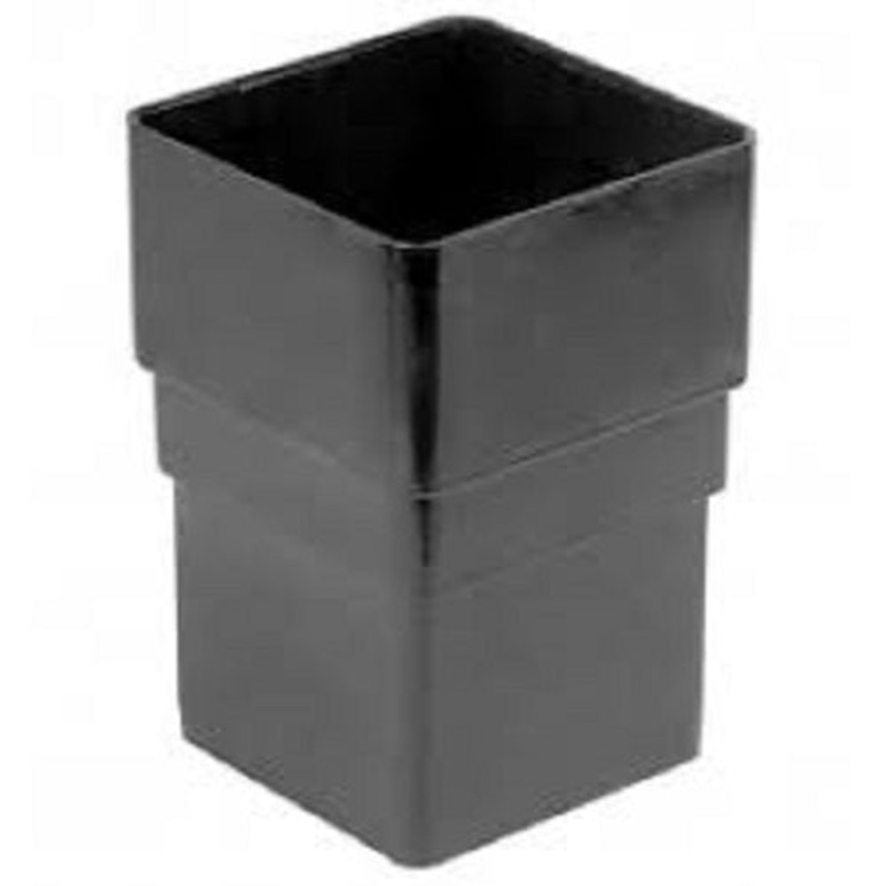 SQUARE PIPE SOCKET|Black|White