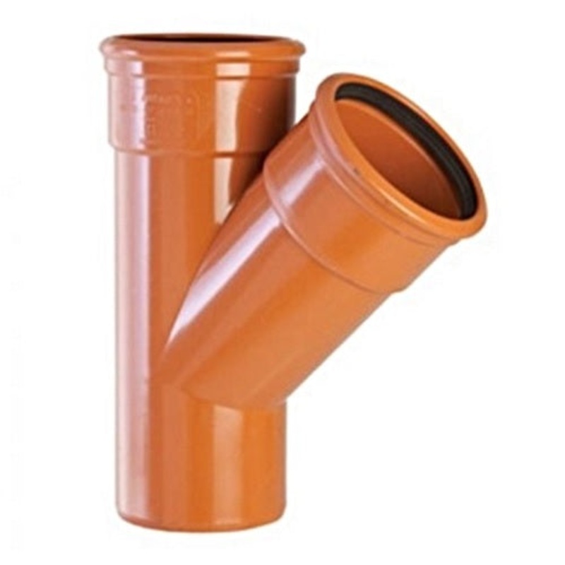 U/G 45 DOUBLE SOCKET BRANCH