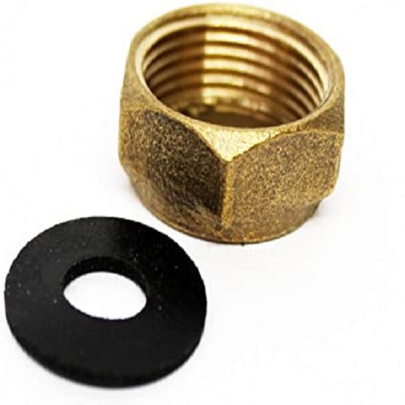 3/4 BRASS BLANKING CAP & WASHER
