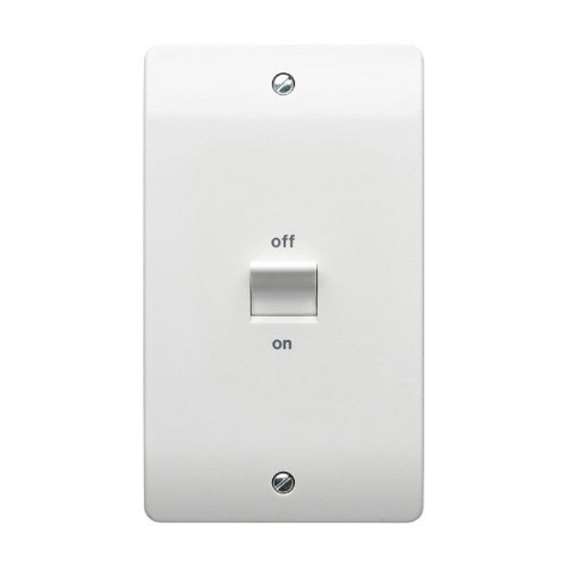 45 Amp DP Switch – Oblong (MK K5205WHI )