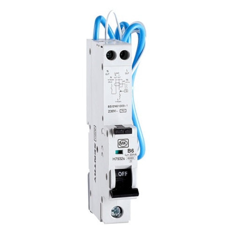 MK 10 Amp 30mA RCBO (H7933S)