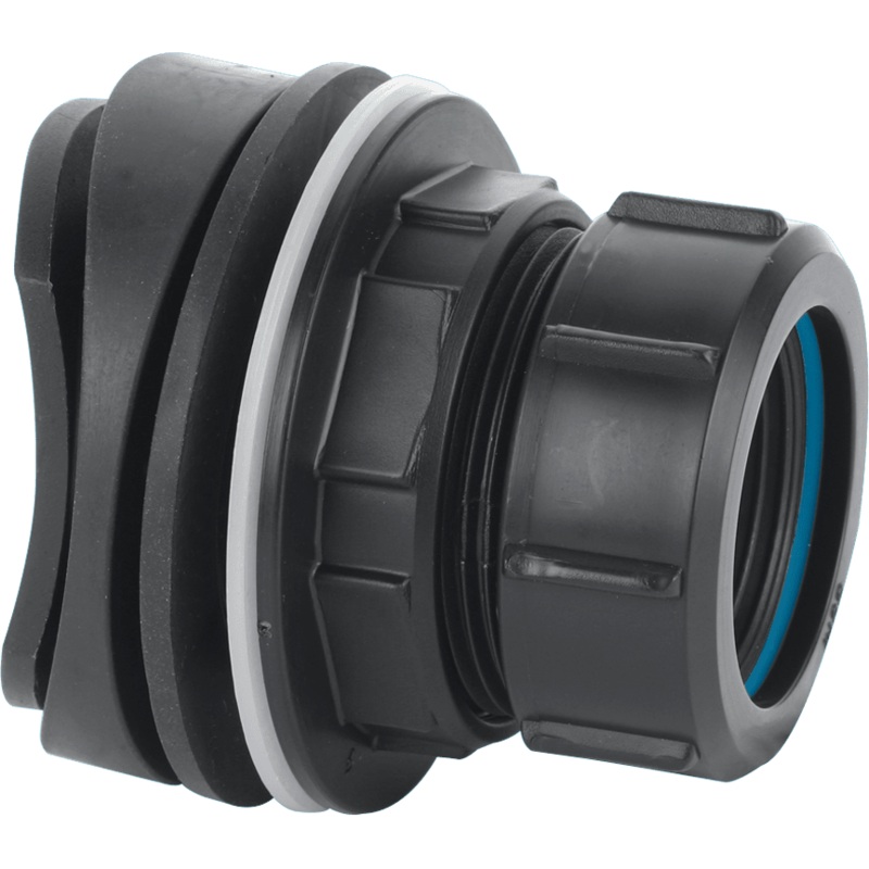 McAlpine Mechanical Soil and Rainwater Pipe Boss Connector 1 1/4 Black BOSSCONN1.25BL