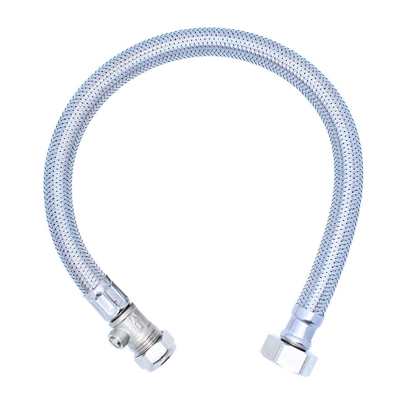 Viva 3/4 x 15mm x 500mm Isolator Flexible Hose Tap Connector SSH9/A