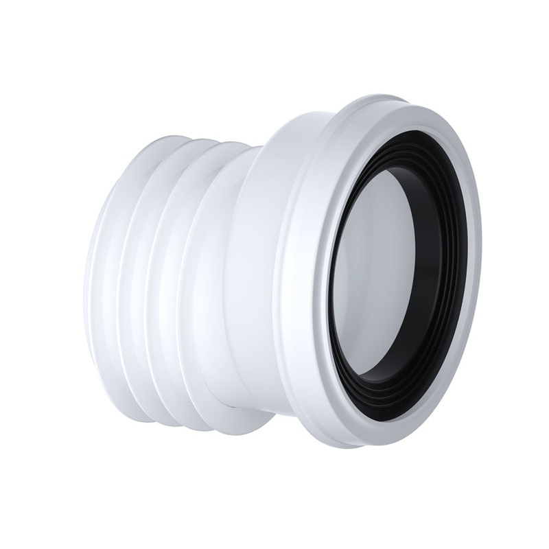 Viva Easi-Fit 20mm Offset Rigid WC Pan Connector White PP0003
