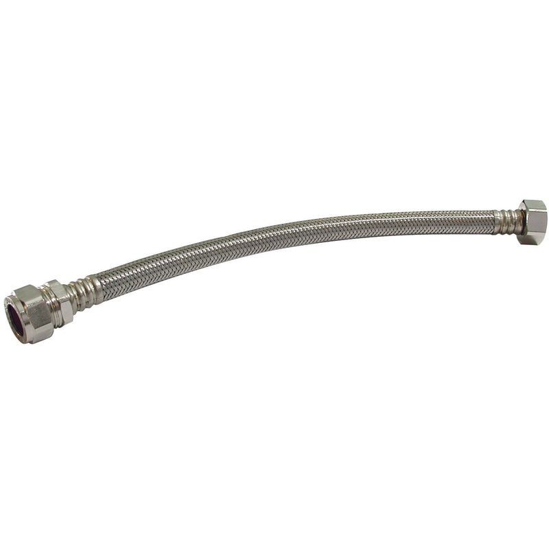 Navigator Flexible Tap Connector 15mm x 3/4 x 300mm CXS BFFTC-15E300