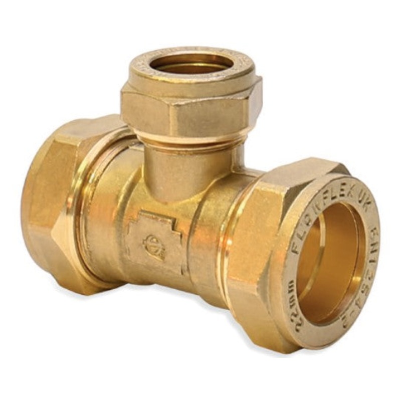 Flowflex Compression Reduced Branch Tee 28mm X 28mm X 15mm P702.19
