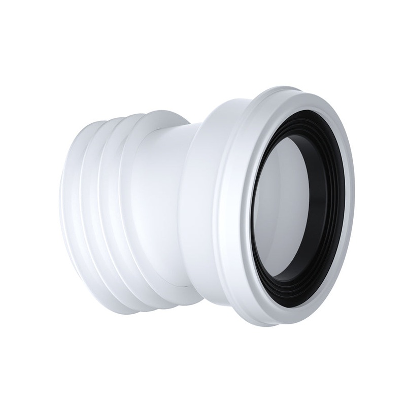 Viva Easi-Fit 110mm Rigid 14 Degree Pan Connector White PP0001/A