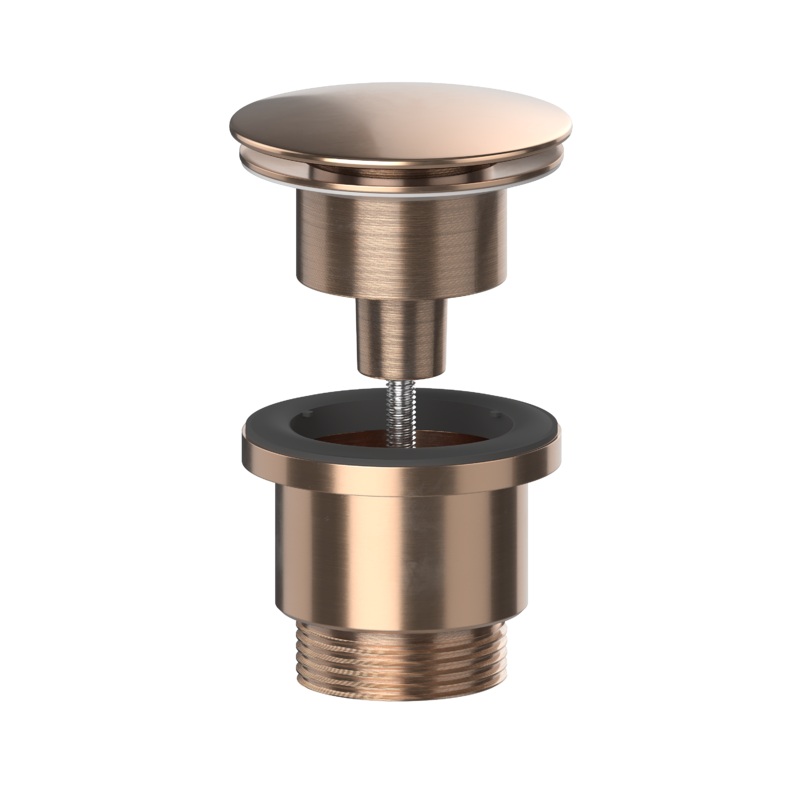 Viva Universal Basin Waste Brushed Copper 1 1/4 BWUNI/BC