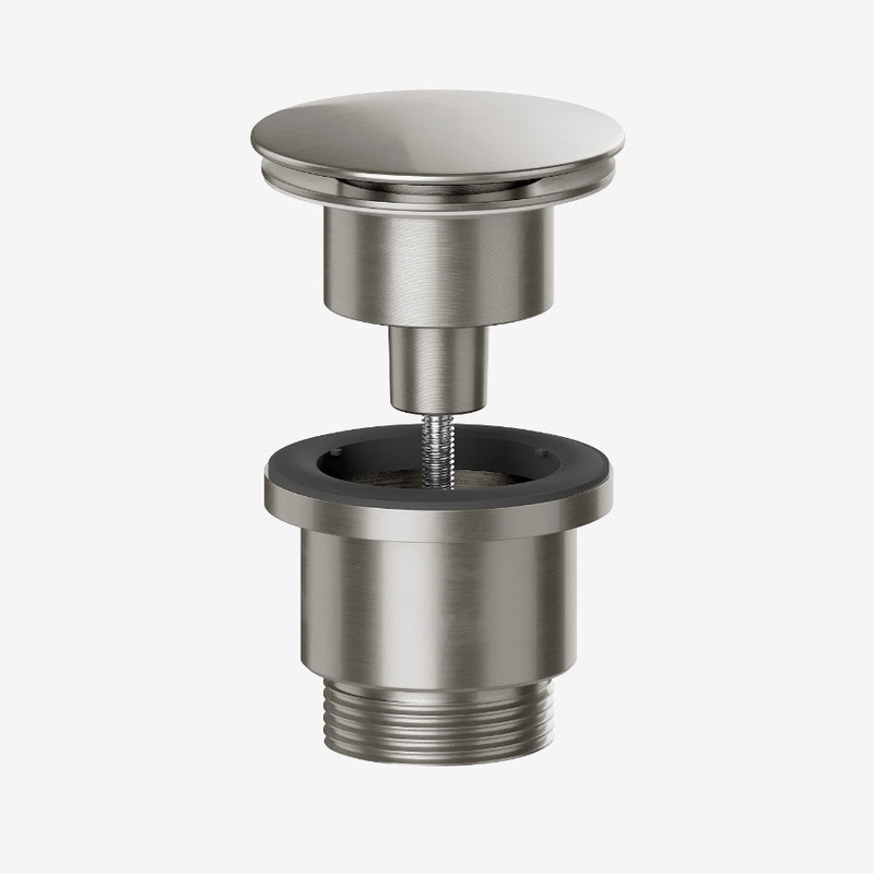 Viva Universal Basin Waste Brushed Nickel 1 1/4 BWUNI/BN
