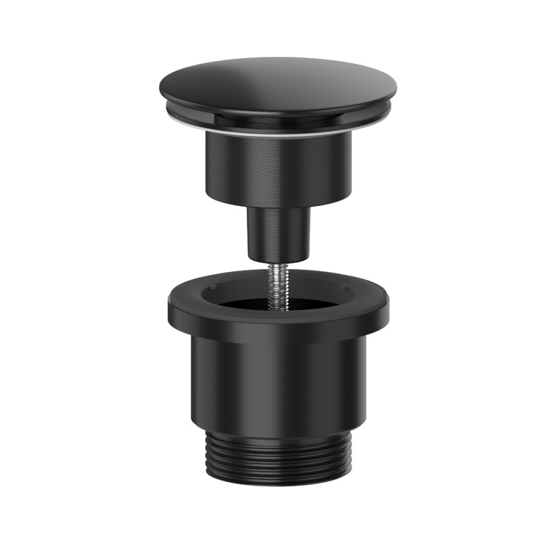 Viva Universal Basin Waste Matt Black 1 1/4 BWUNI/MB