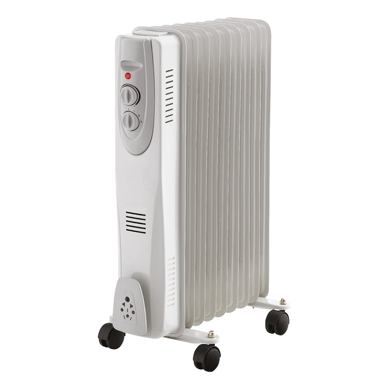Arctic Hayes 2kW Electric Portable Oil Filled Radiator A998775