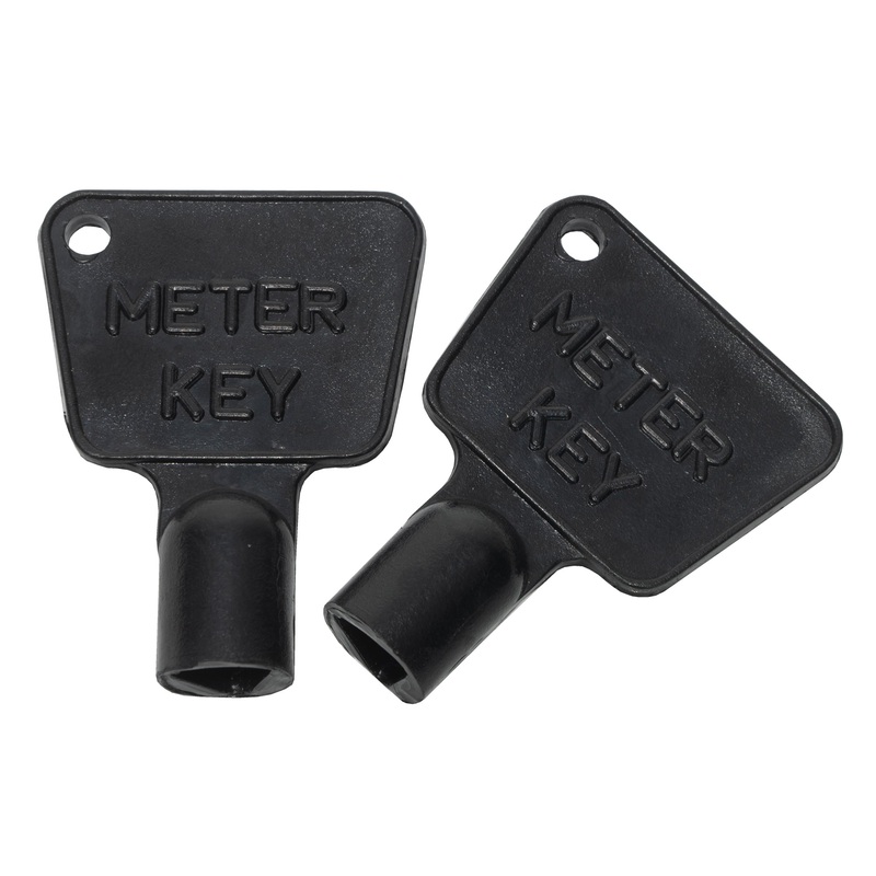 Arctic Hayes Plastic Meter Box Keys 2Pk A66044