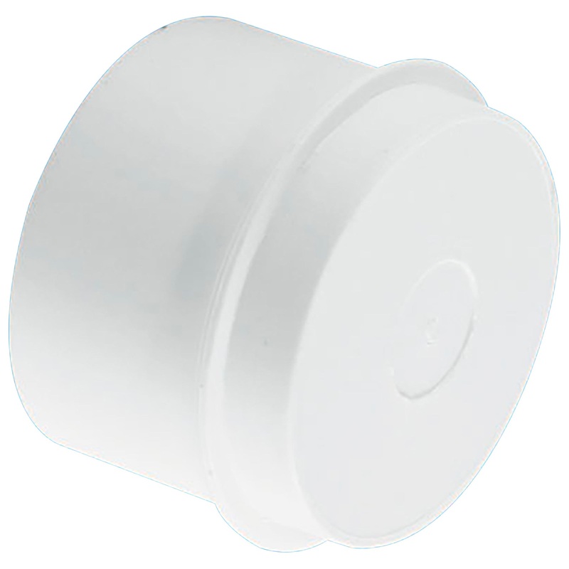 McAlpine S23M 1 1/4 Multifit Blank Cap without Nut White