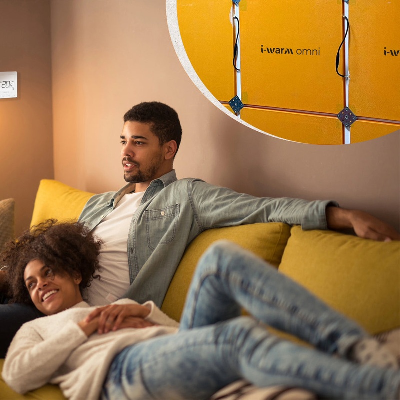 i-warm Omni Infrared Heating Module 78x78cm (150w)