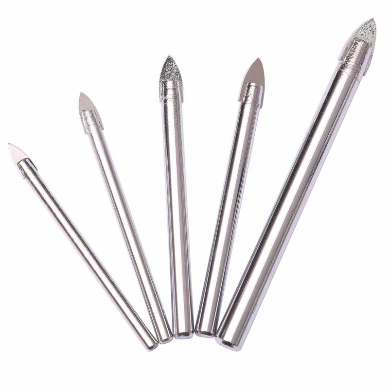 Dart Tile/Glass Drill Set – 5/6/7/8/10mm TDCSET5