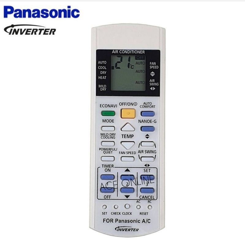 Panasonic Air Conditioning Spare Parts Infrared Controller ACXA75C18190