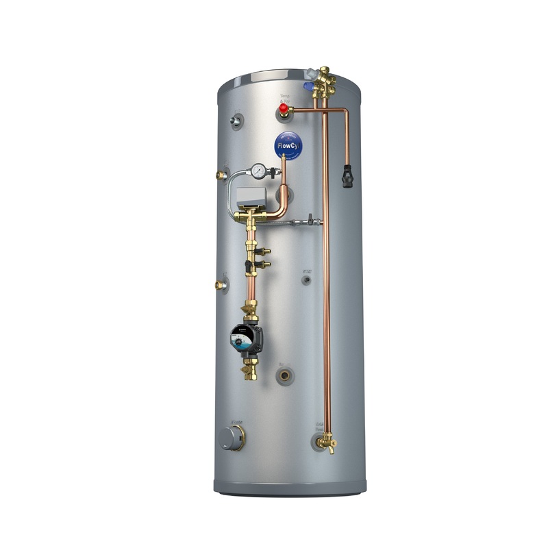 Uk Cylinders Flowcyl 300L Pre-Plumbed Heat Pump Cylinder No Pump FCHPP3300X