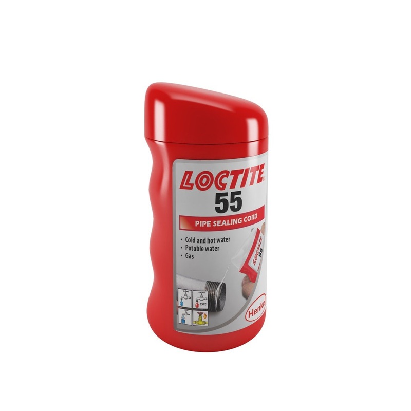 Loctite 55 Pipe Thread Sealing Cord 160 Metres for Hot or Cold Water and Gas