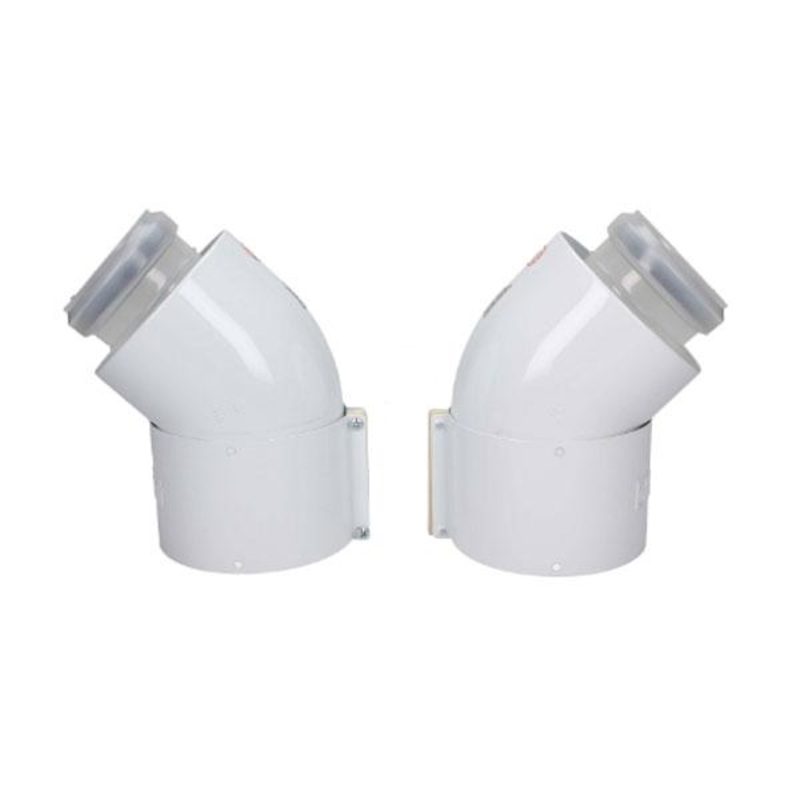 Vaillant 45 Degree Flue Bends x 2 (100mm Diameter) 303911