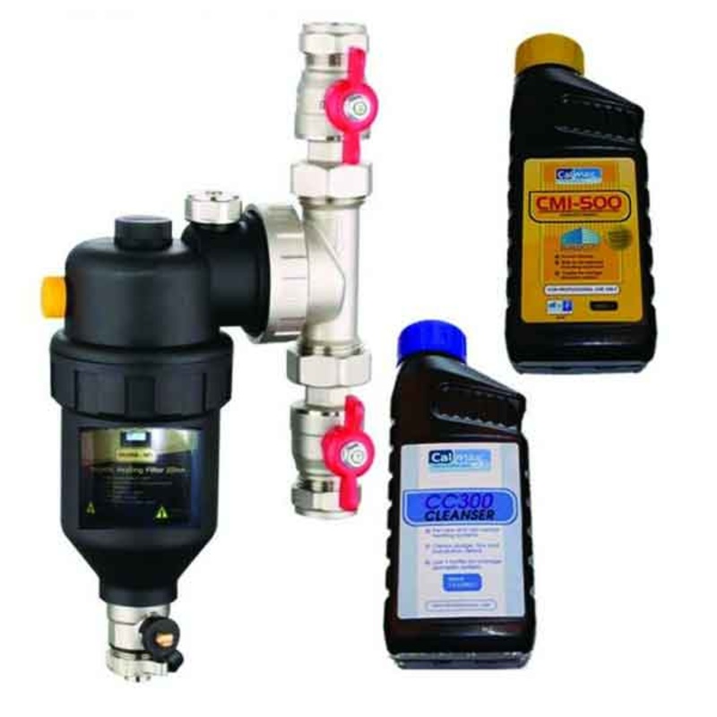 Calmag HF1 Magnetic Filter 22mm with Inhibitor and Cleanser Pack A
