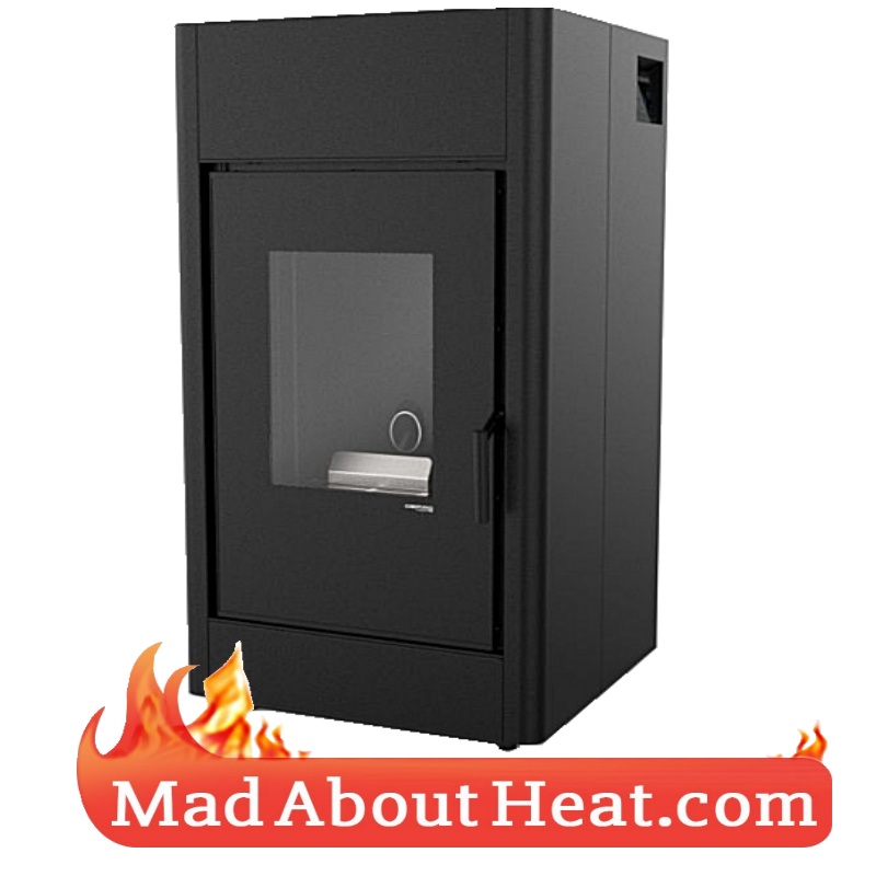 DEP 9kW, pellet stoves, wood pellet room heaters, automated with fan.