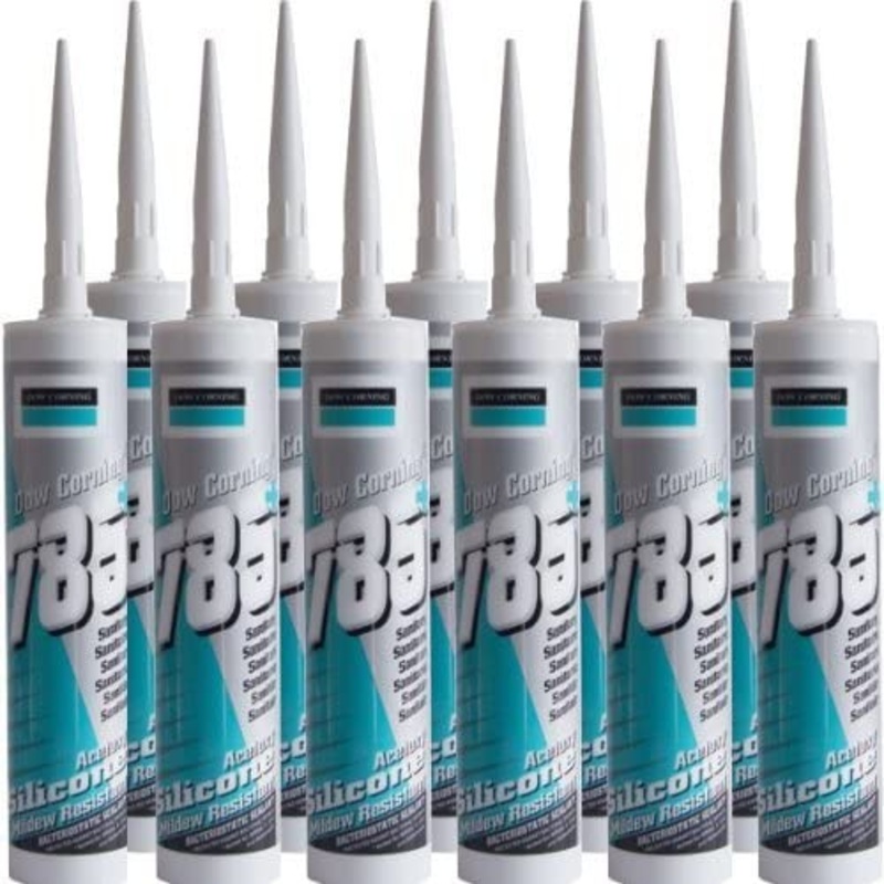 Dow Corning 785 Bacteria Resistant Sanitary Silione Sealant – Clear [box of 12]